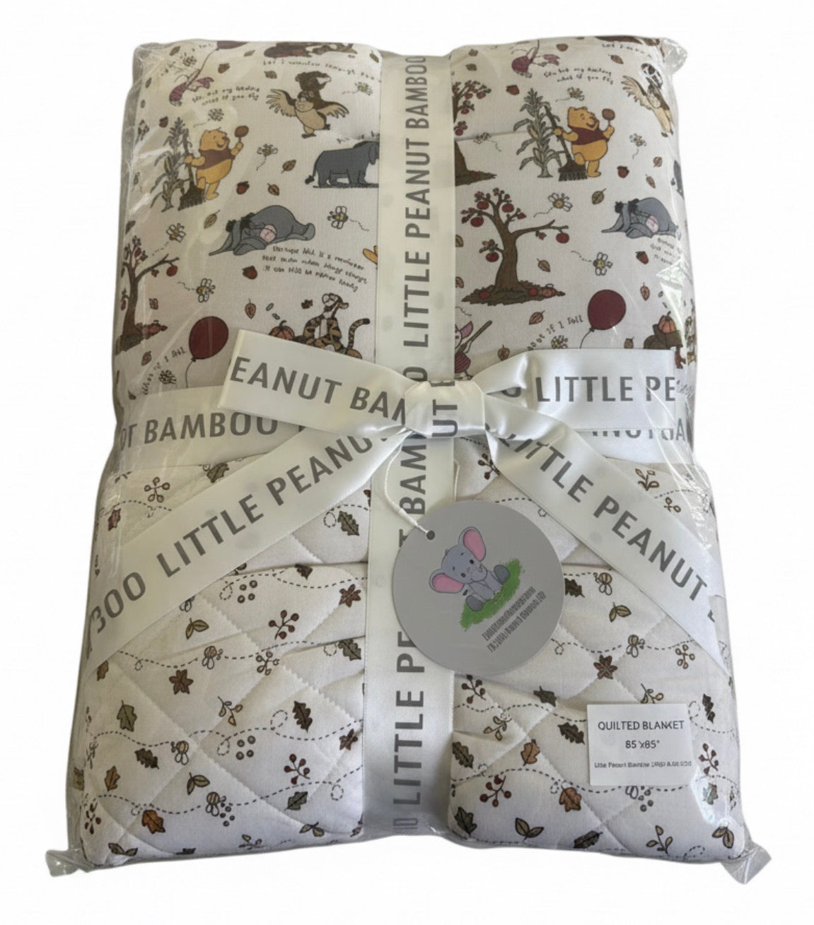 Hunny Harvest 65x85 French Terry Quilted Blanket
