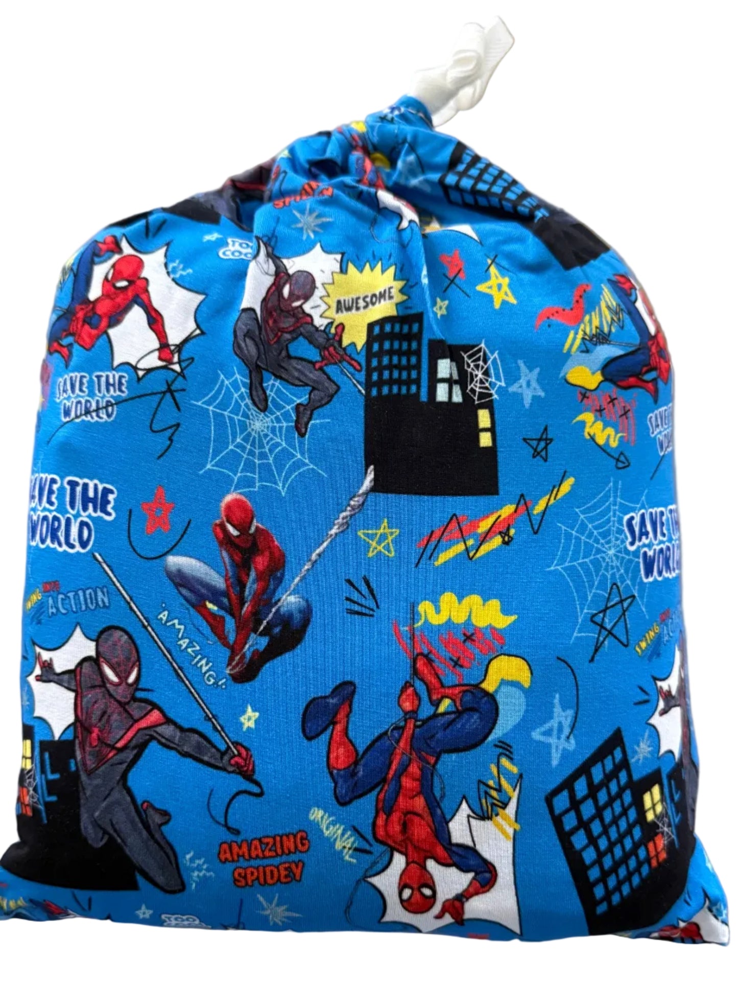Hero in the City Bamboo Twin Sheet