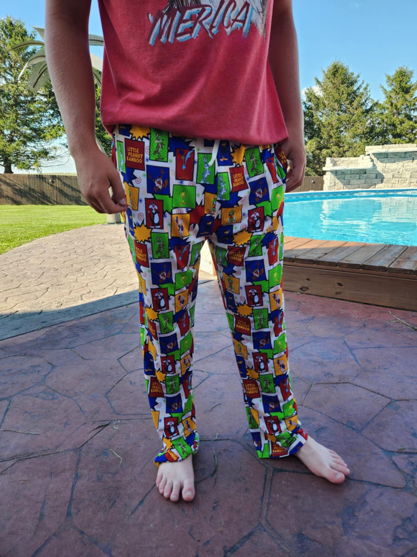 Peanut Tunes Straight Leg Pants