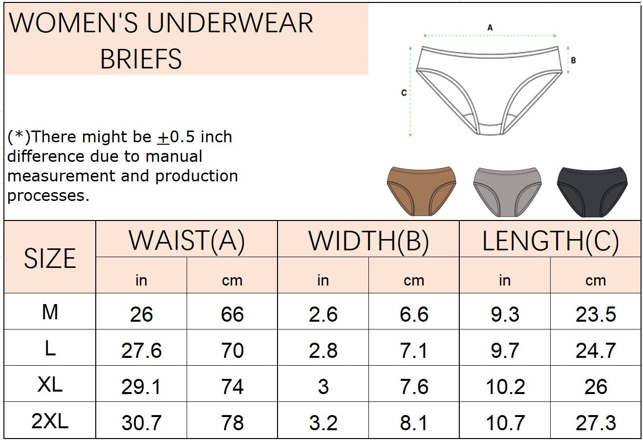 *NEW* Womens Underwear Briefs 3pk