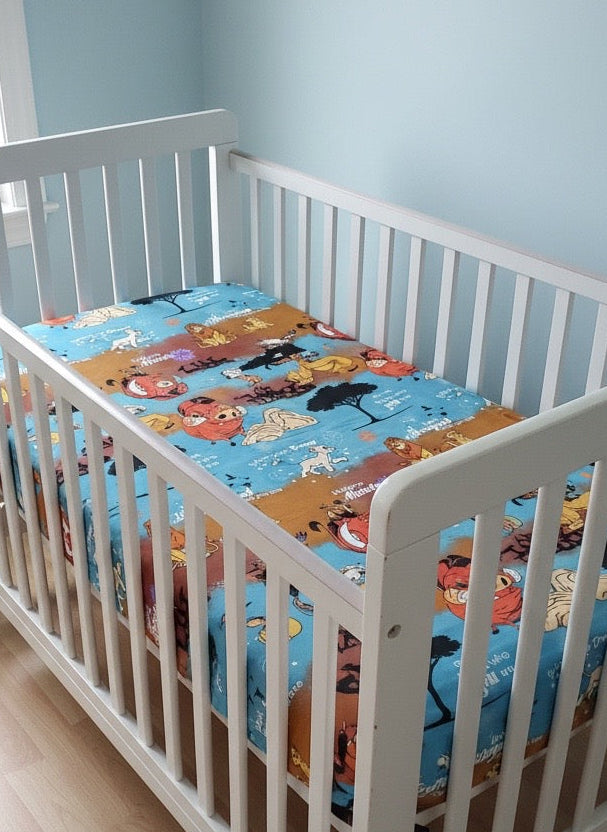 Hakuna Matata Bamboo Crib Sheet