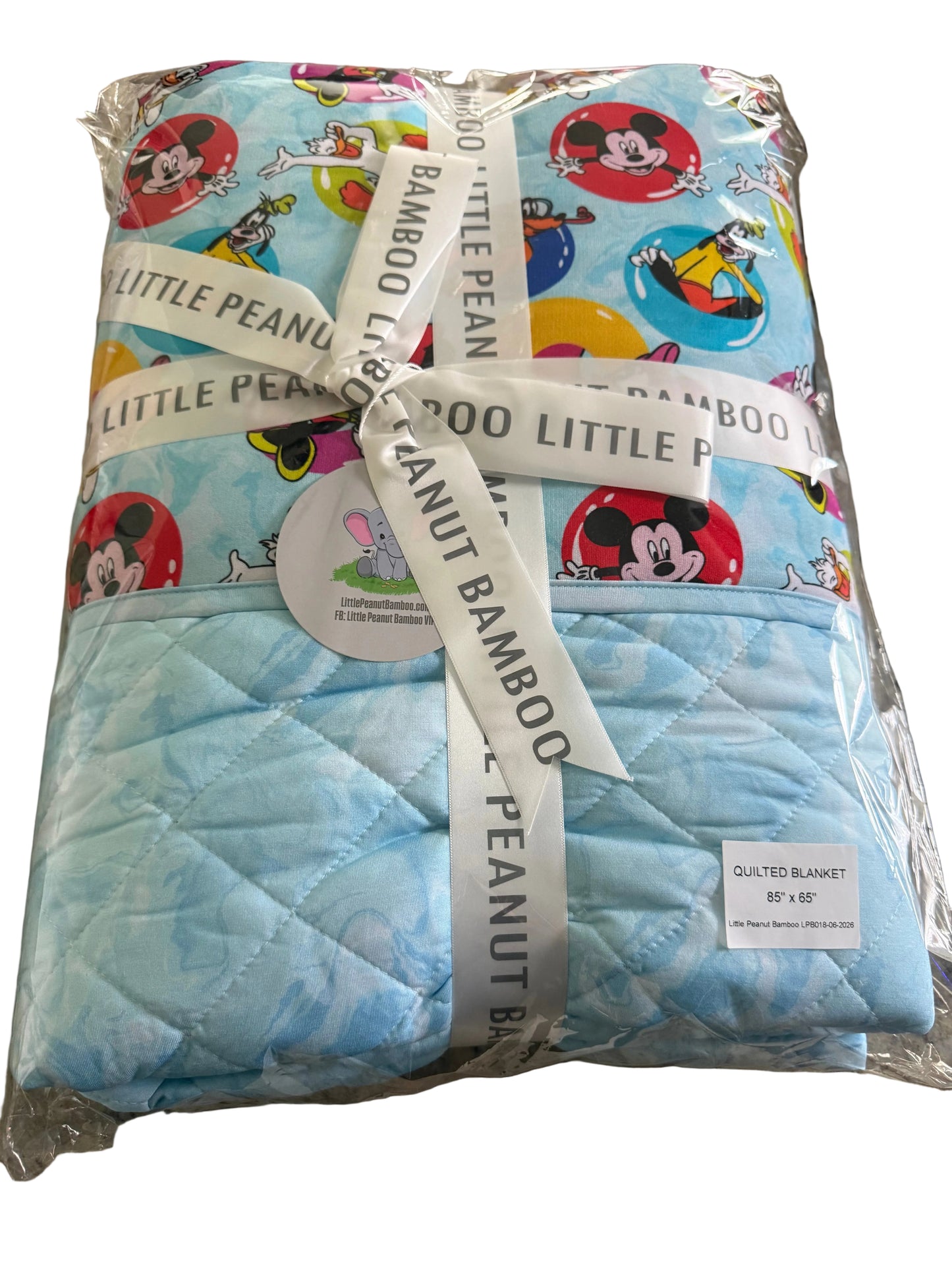 Floatie Friends 65x85 French Terry Quilted Blanket