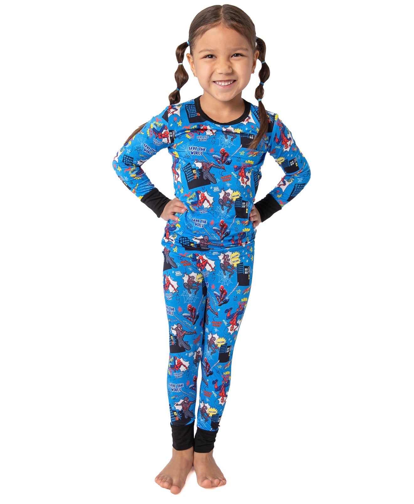 Hero in the City Two Piece Pajama