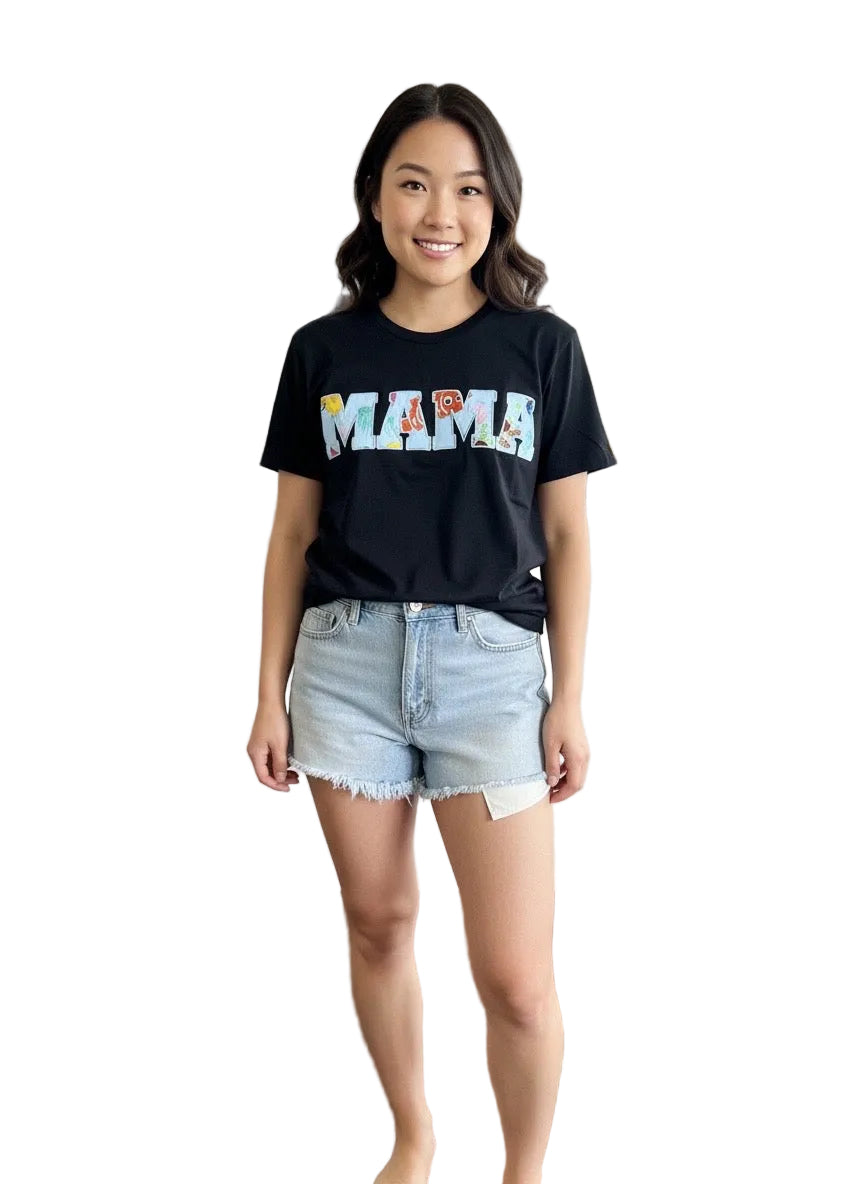 Just Keep Swimming MAMA T-Shirt