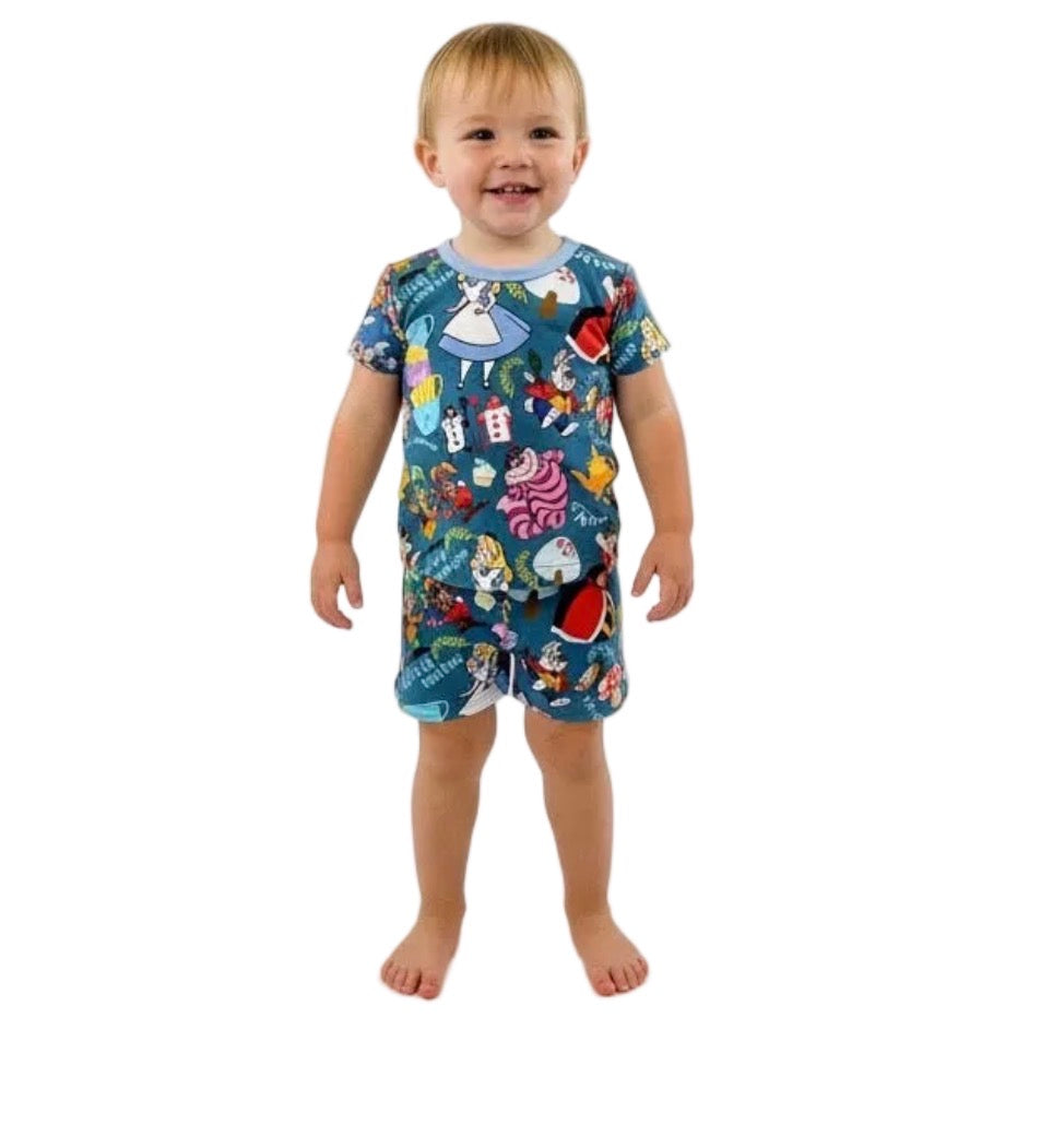 Tea Time Tales PJs Short Set