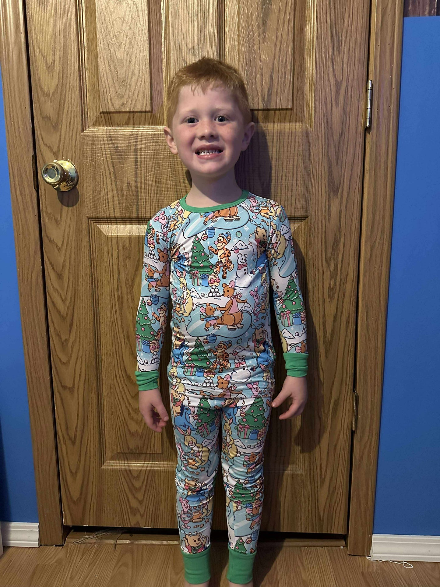 Bear and Friends Christmas Two Piece Pajama