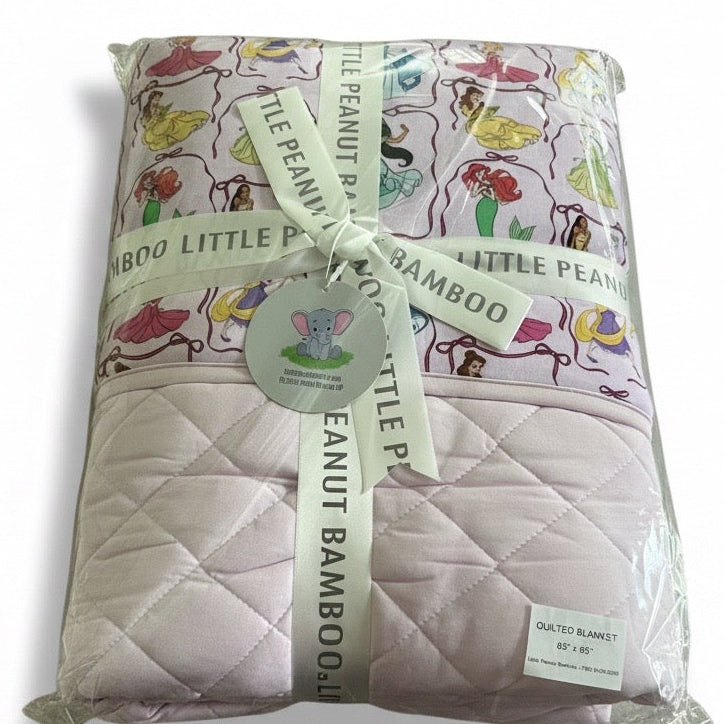 Fairytale Wishes 65x85 French Terry Quilted Blanket