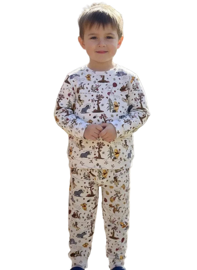 Hunny Harvest French Terry Crewneck and Jogger Set
