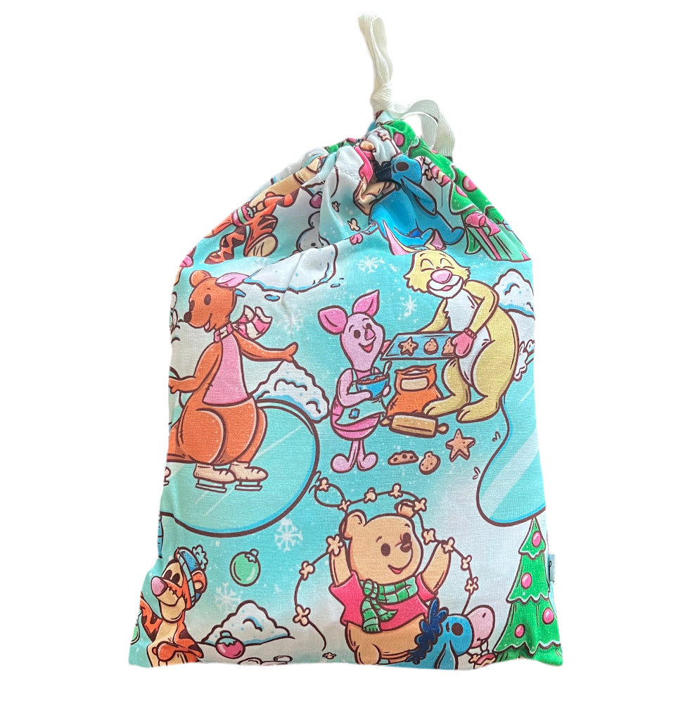 Bear and Friends Christmas Fitted Crib Sheet