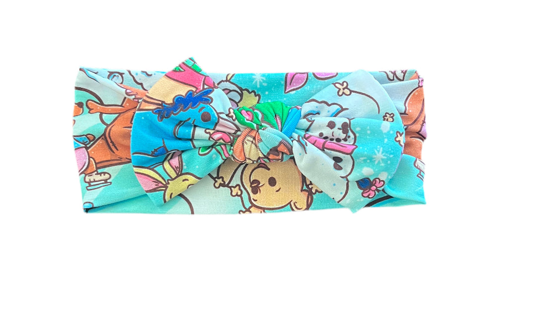 Bear and Friends Christmas! Child Bow