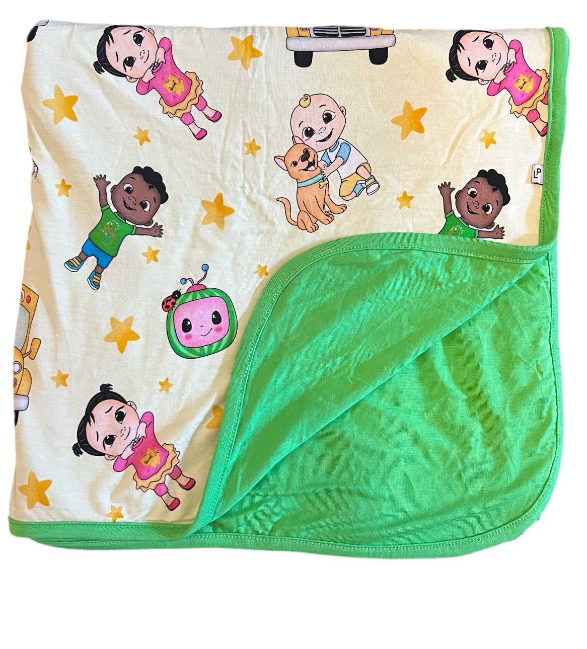Bus Buddies Double Layered Bamboo Blanket 50x50
