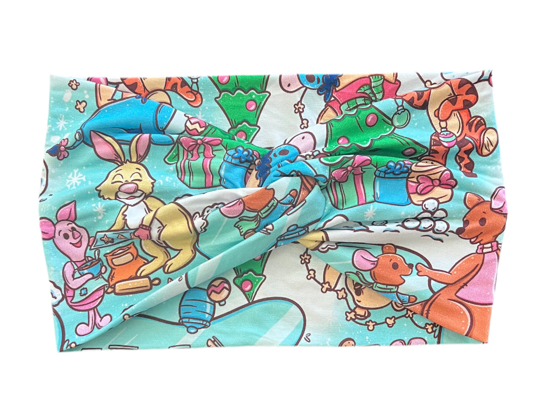 Bear and Friends Christmas Adult Headband