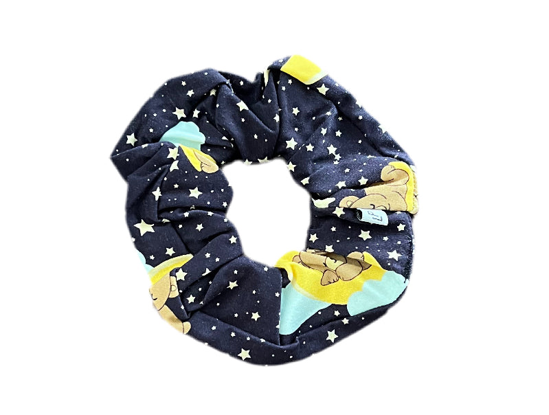 Sleepy Bears Bamboo Scrunchie