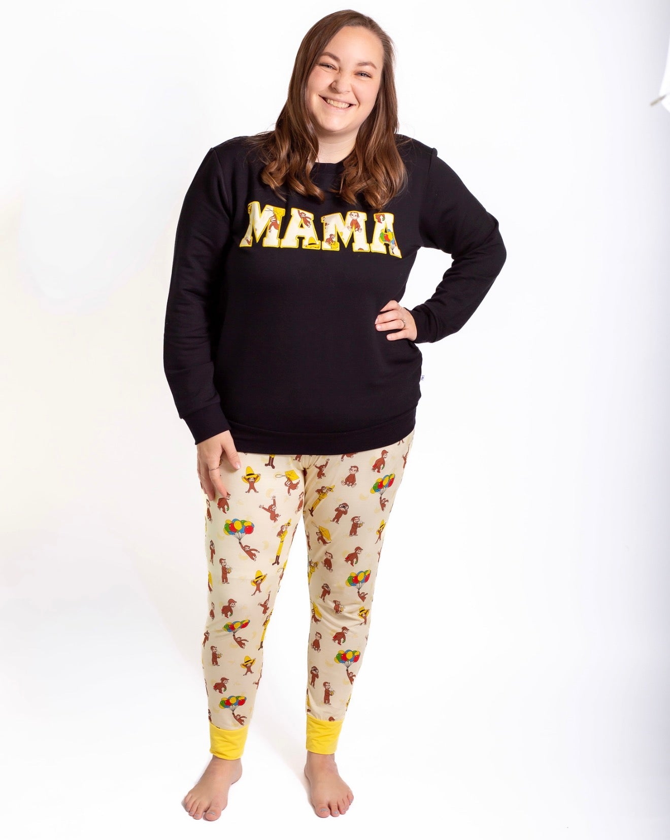 Monkey on the Loose MAMA Crewneck Sweatshirt