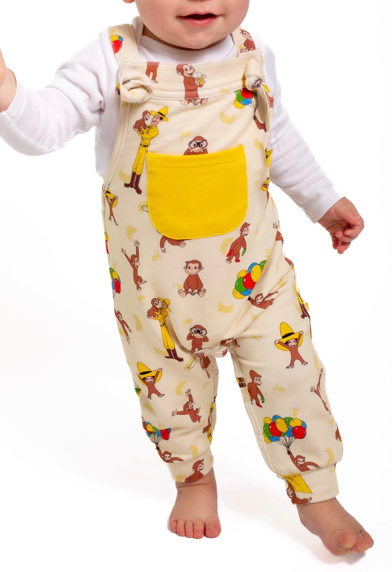 Monkey on the Loose Overalls