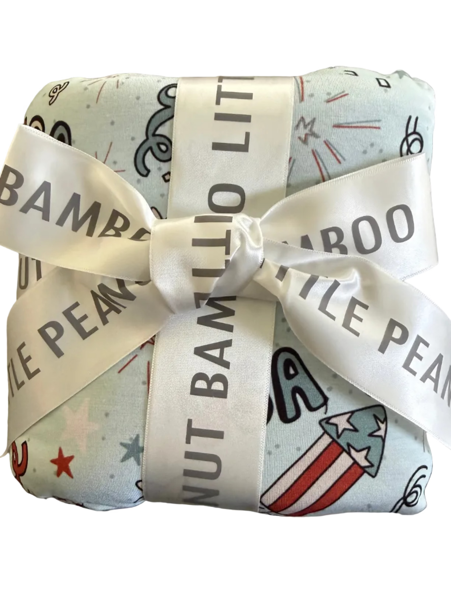 Little Firecracker Double Layered Bamboo Blanket 50x50