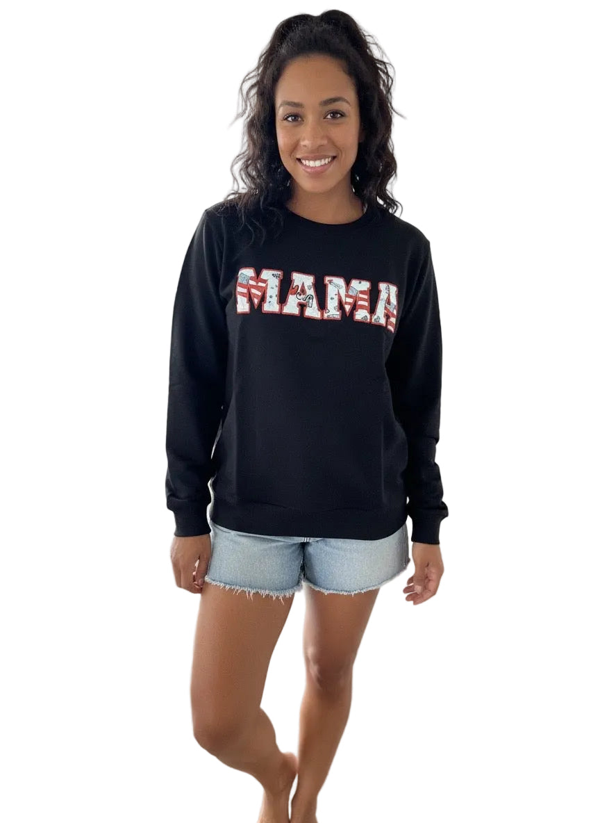 Little Firecracker MAMA Crewneck