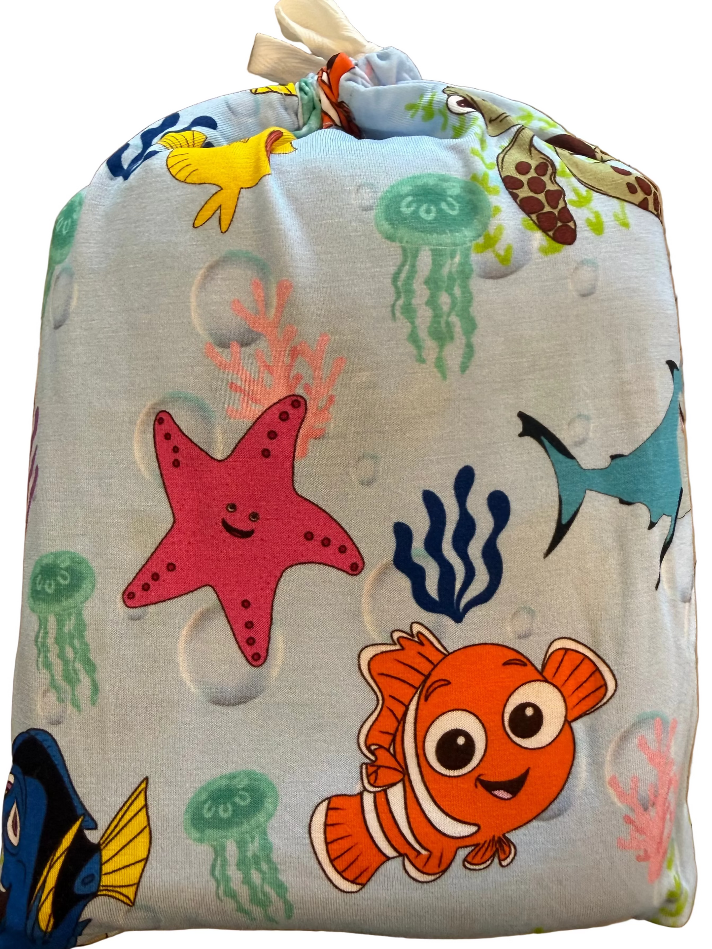 Just Keep Swimming Bamboo Crib Sheet