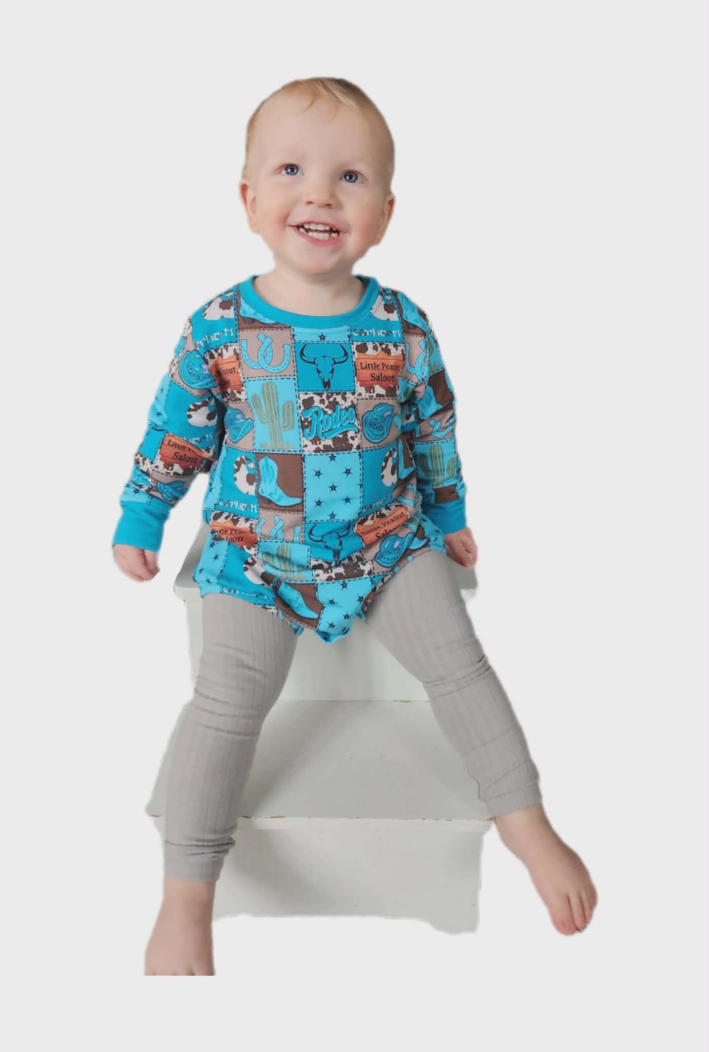 Little Peanut Saloon Long Sleeve Bubble