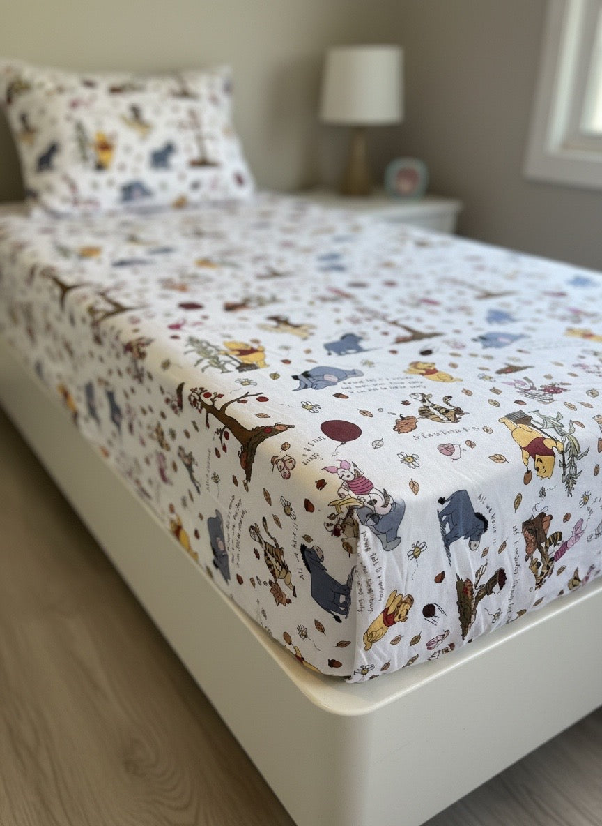 Hunny Harvest Bamboo Twin Sheet