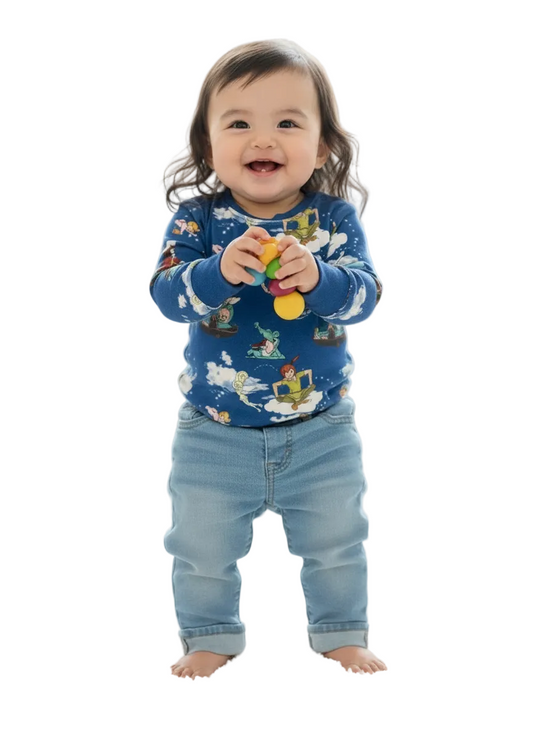 Never Grow Up Long Sleeve Bubble