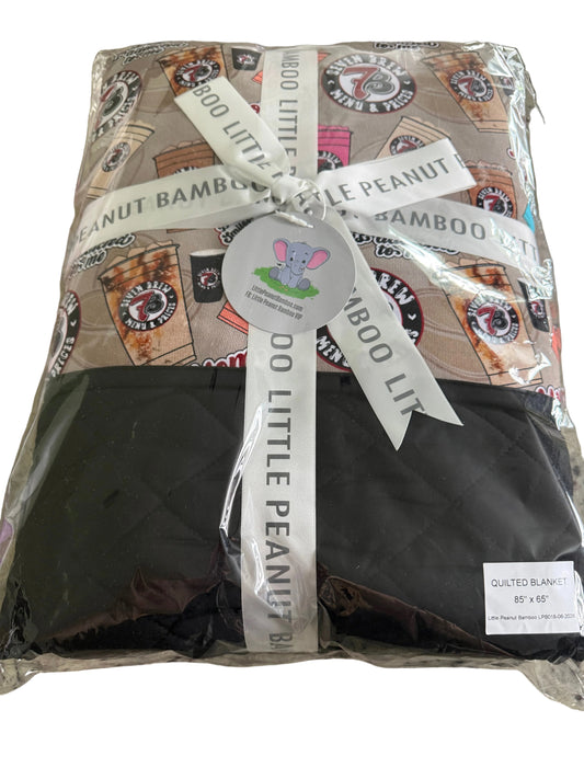 LP Brew 65x85 French Terry Quilted Blanket