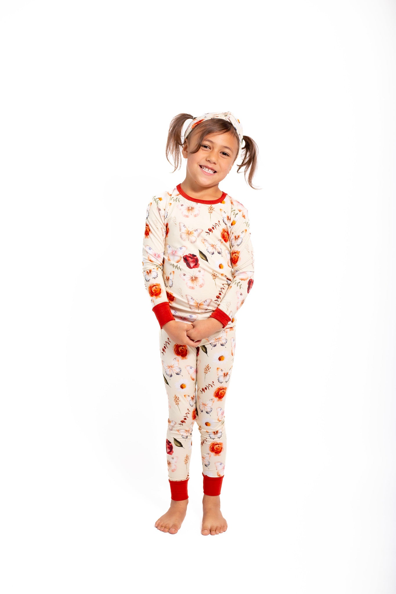 Fall Floral Two Piece Pajama