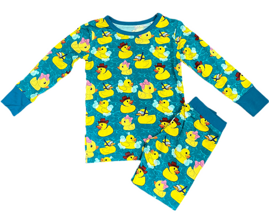 Duckies Two Piece Pajama