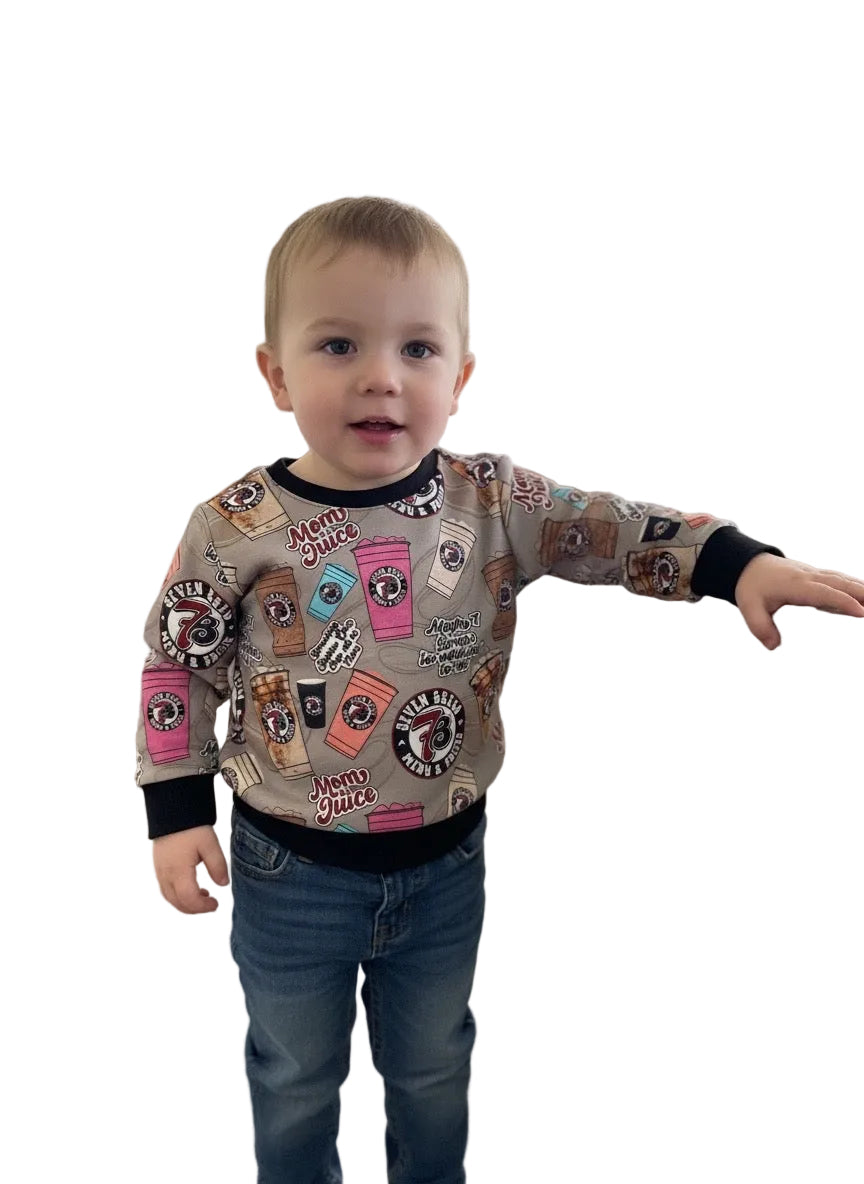 LP Brew French Terry Child Crewneck