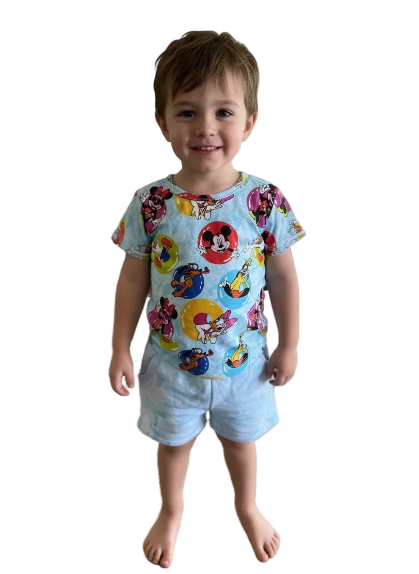 Floatie Friends Bamboo TShirt & French Terry Shorts