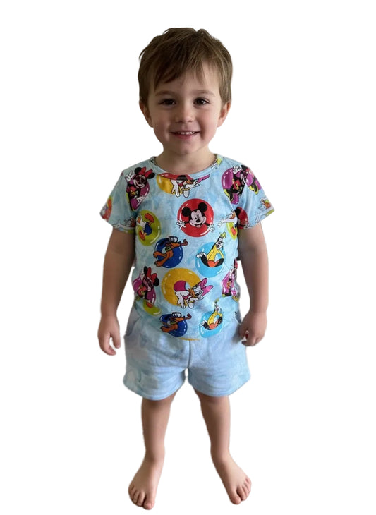 Floatie Friends Bamboo TShirt & French Terry Shorts