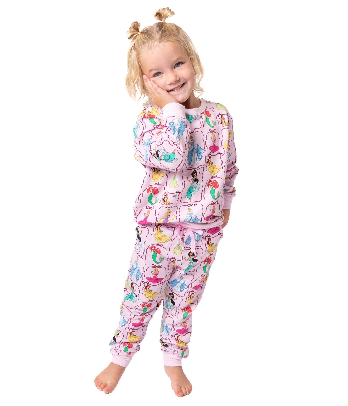 Fairytale Wishes French Terry Crewneck and Jogger Set