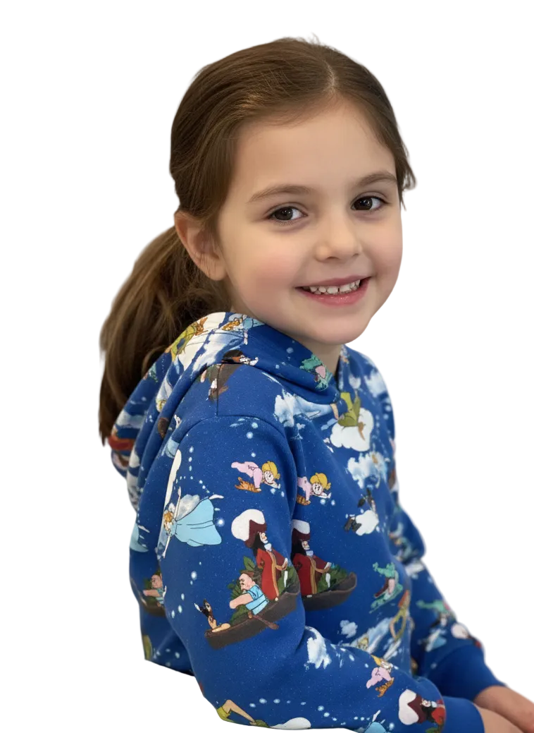 Never Grow Up Child Hoodie Lounge Sweatshirt