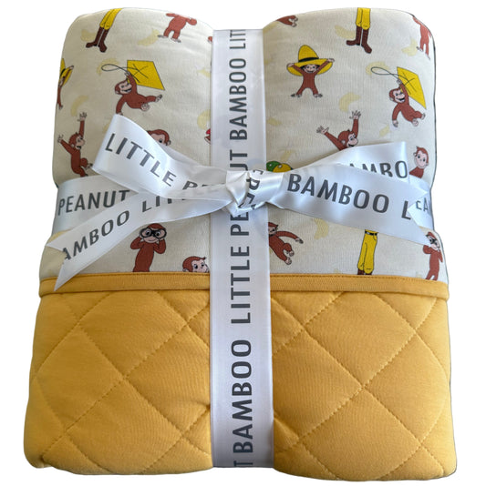 Monkey on the Loose 60x60 Quilted Blanket 2.0 Tog