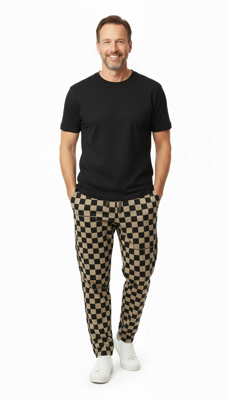 Patch & Play Straight Leg Pants