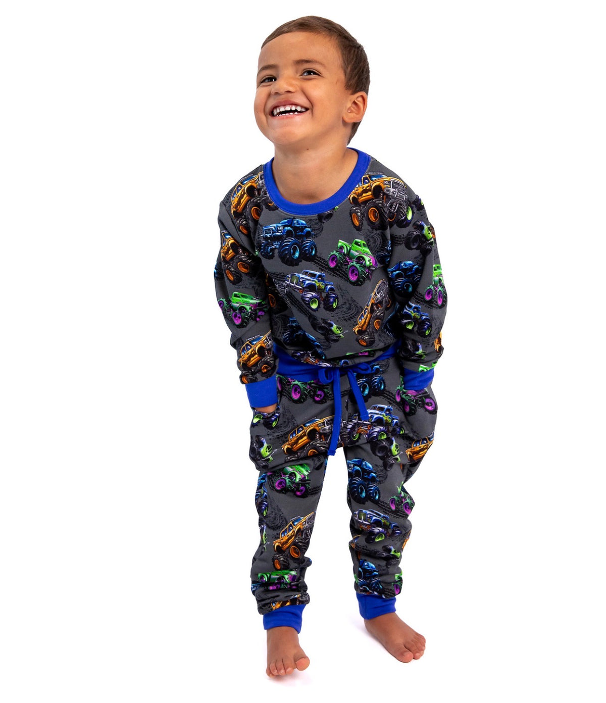 Monster Jammin’ French Terry Crewneck and Jogger Set