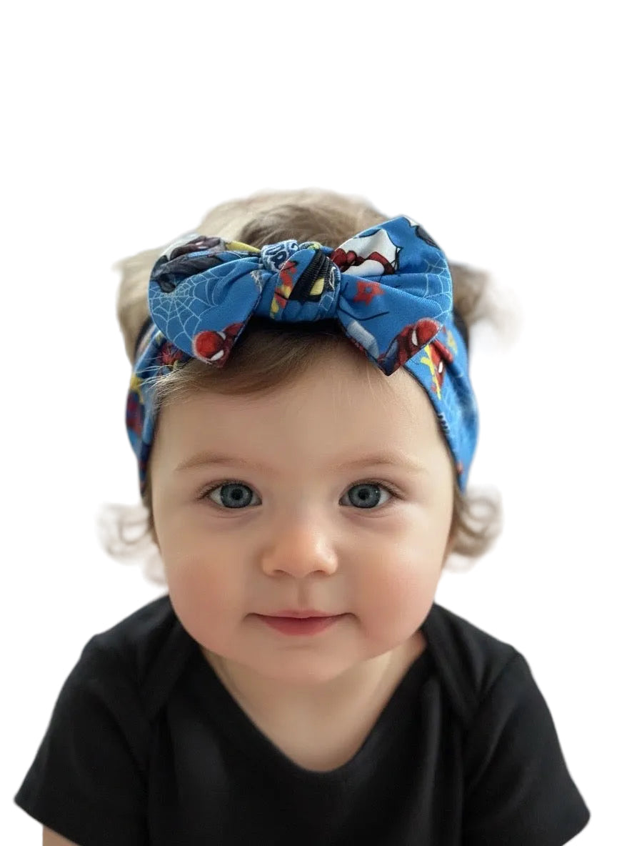 Hero in the City Child Headband Bow
