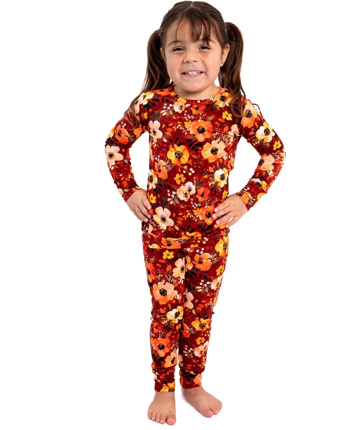 Autumn Bloom Two Piece Pajama