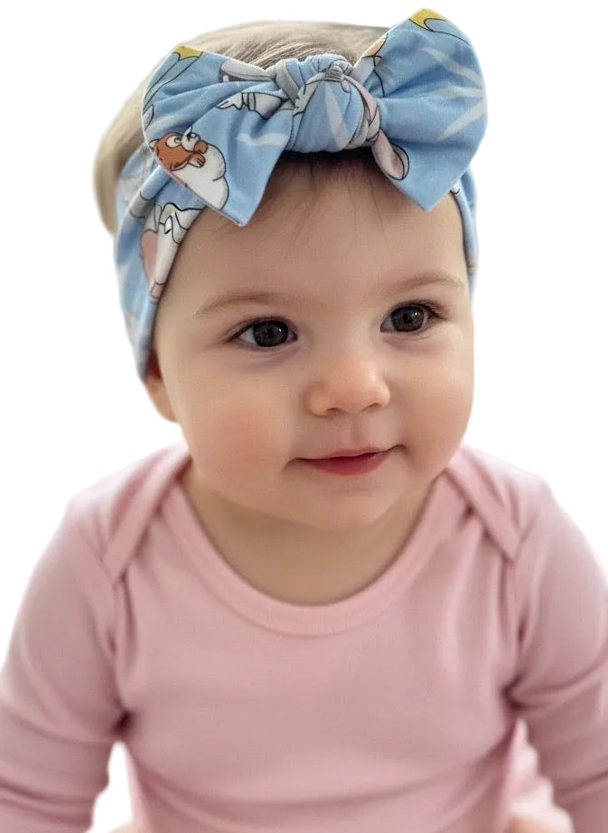 Tiny but Mighty Child Headband Bow