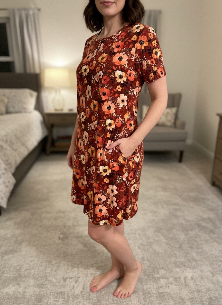 Autumn Bloom Woman’s Dream Dress