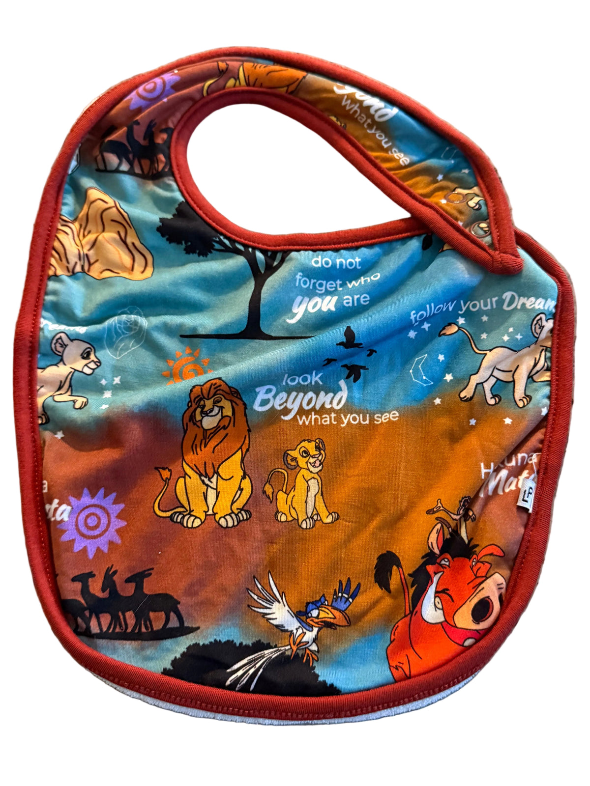 Hakuna Matata Bamboo Bib