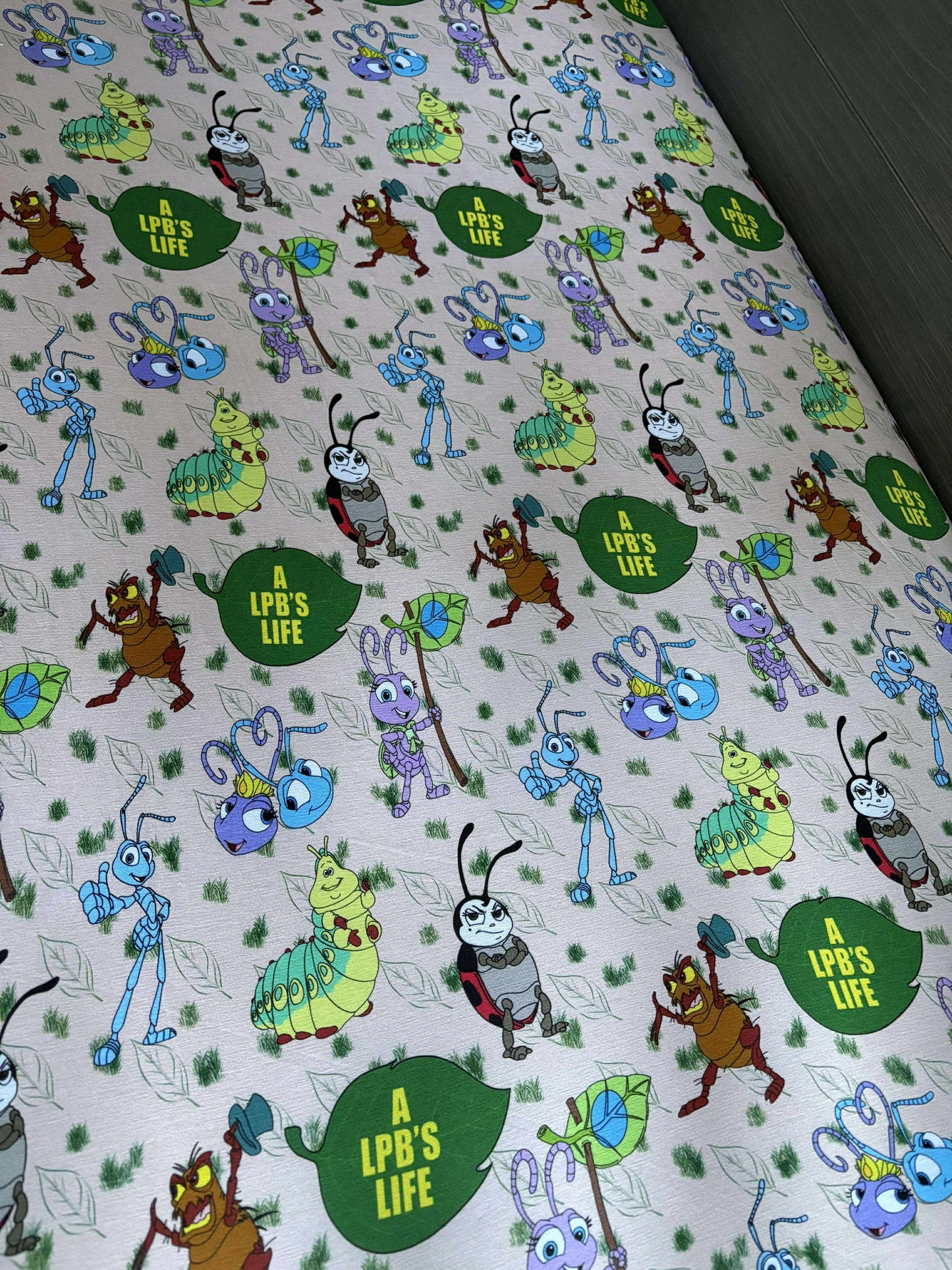 A LPB's Life Fitted Crib Sheet