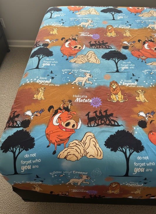 Hakuna Matata Bamboo Twin Sheet