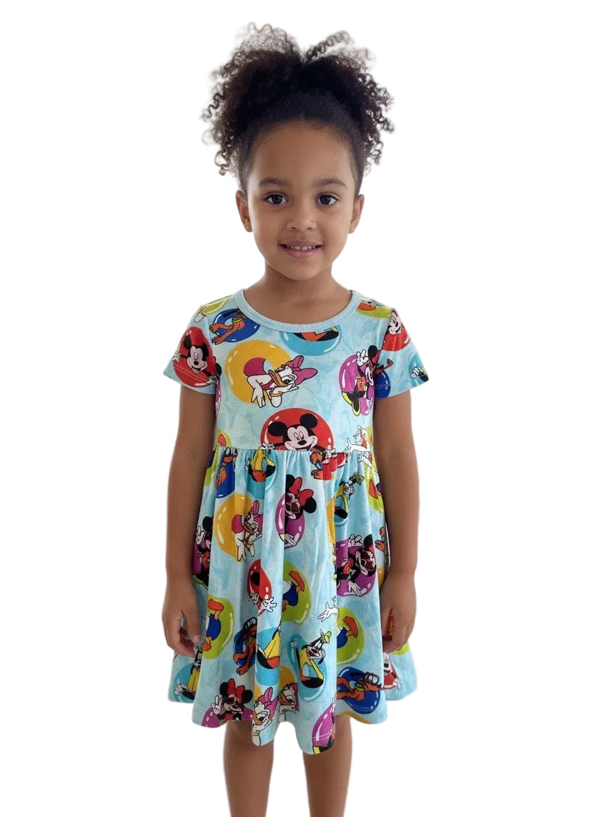 Floatie Friends Twirl Dress