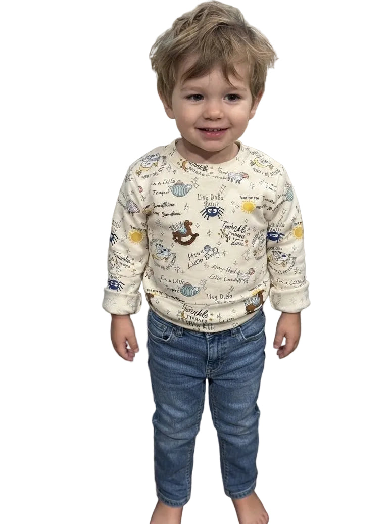Sweet Dreams French Terry Child Crewneck