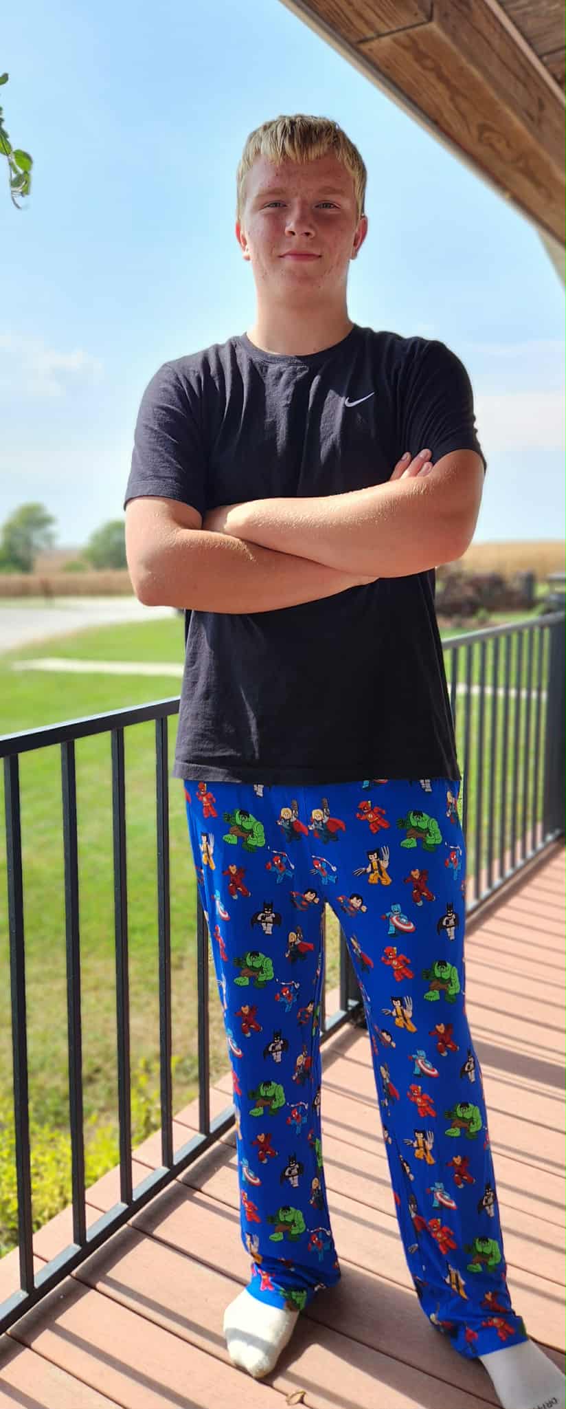 Block City Heroes Straight Leg Pants