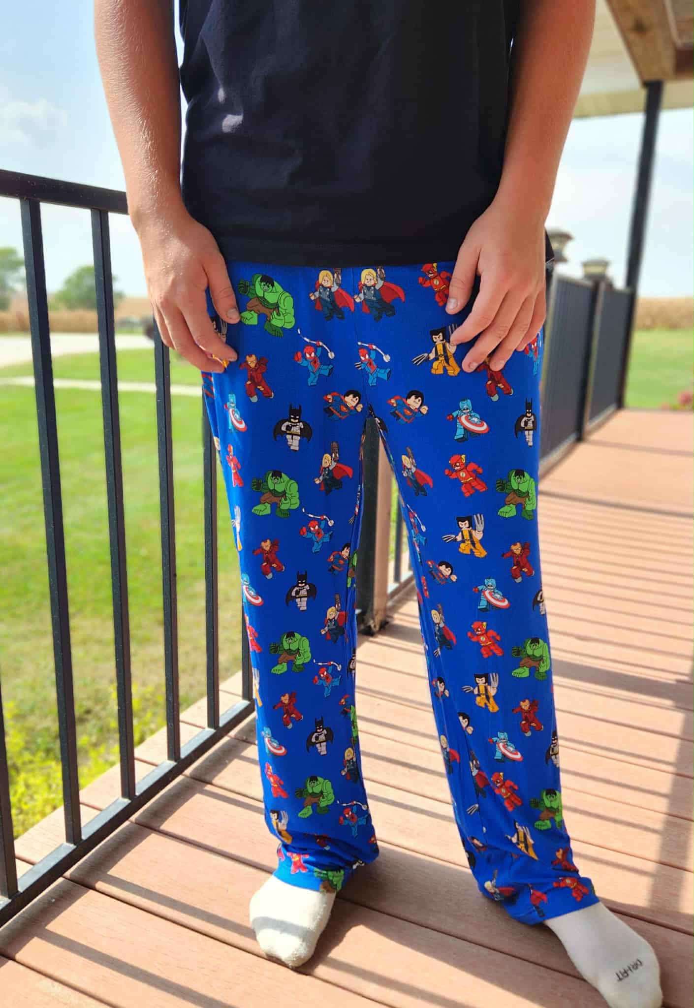 Block City Heroes Straight Leg Pants