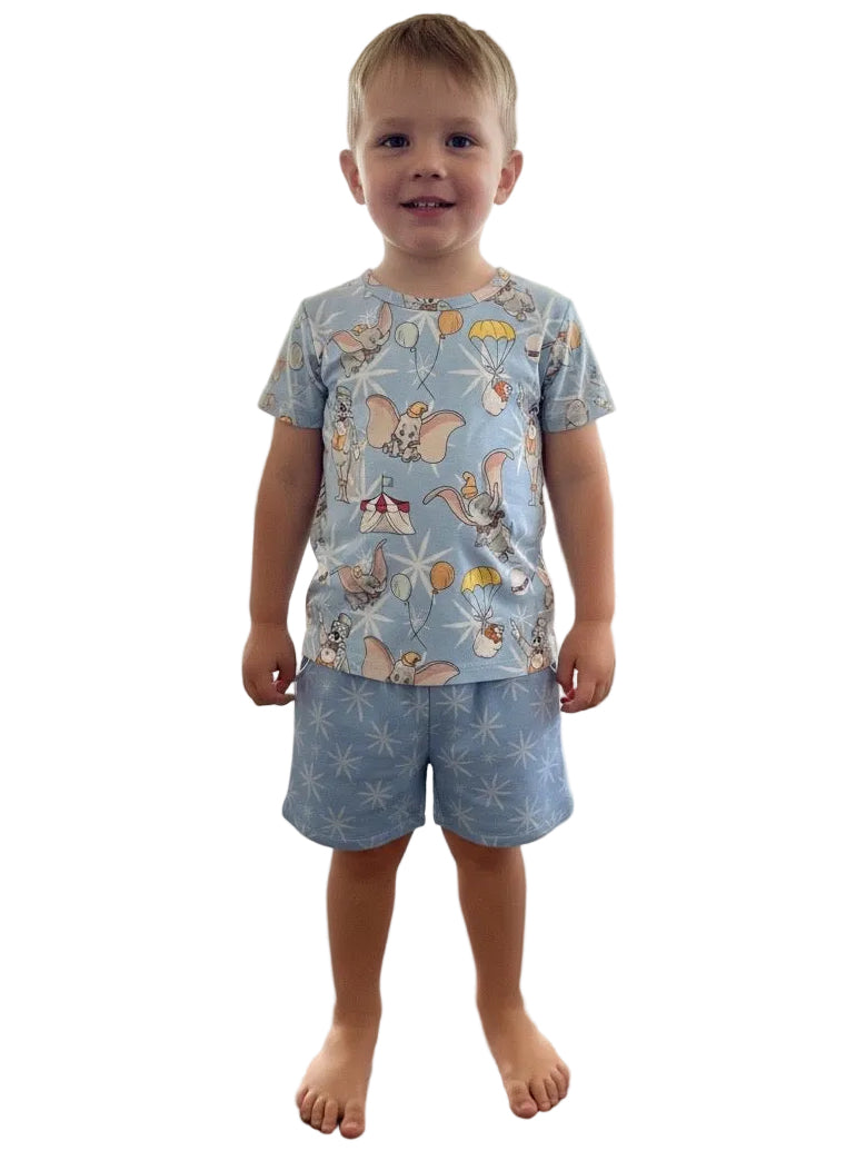 Tiny but Mighty Bamboo TShirt & French Terry Shorts