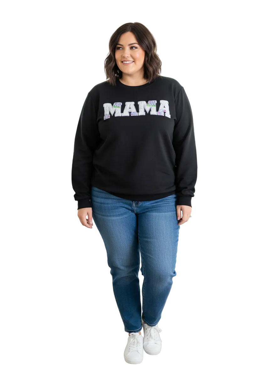 Little Peanut MAMA Crewneck Sweatshirt