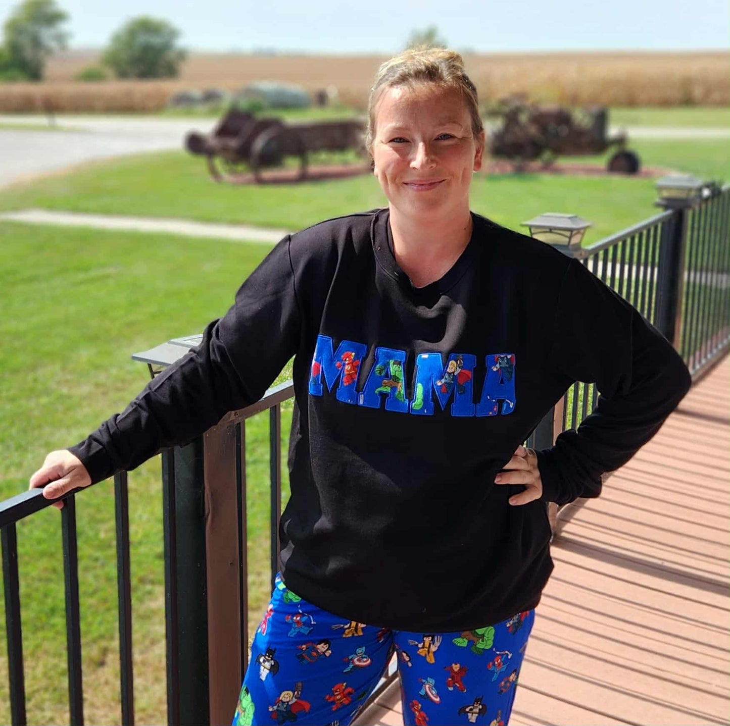 Block City Heroes MAMA Crewneck Sweatshirt